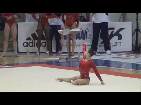 Sarah Finnegan FX - Trofeo Città di Jesolo 2012