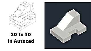 Download the video "3D modeling in AutoCAD - Tutorial 3"