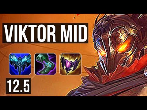 VIKTOR vs KAI'SA (MID) | 8/1/2, 600+ games, Legendary, 800K mastery | NA Diamond | 12.5