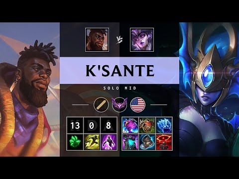 K'Sante Mid vs Syndra - NA Master Patch 25.13