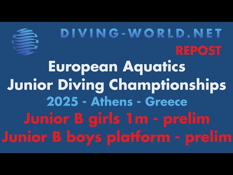2025 EA Junior  Diving Championships -  Junior B girls 1m / boys platform prelims