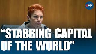 Pauline Hanson Attacks Race-Based Funding