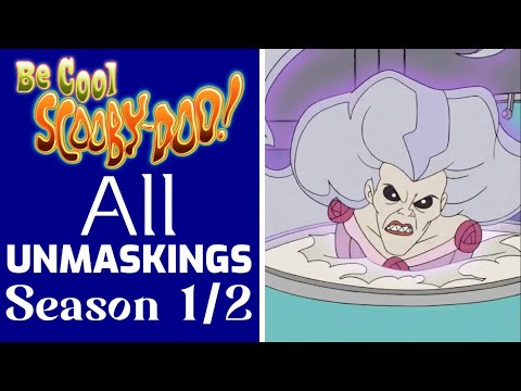 Be Cool, Scooby-Doo! - All Unmaskings | Season 1~2 | HQ