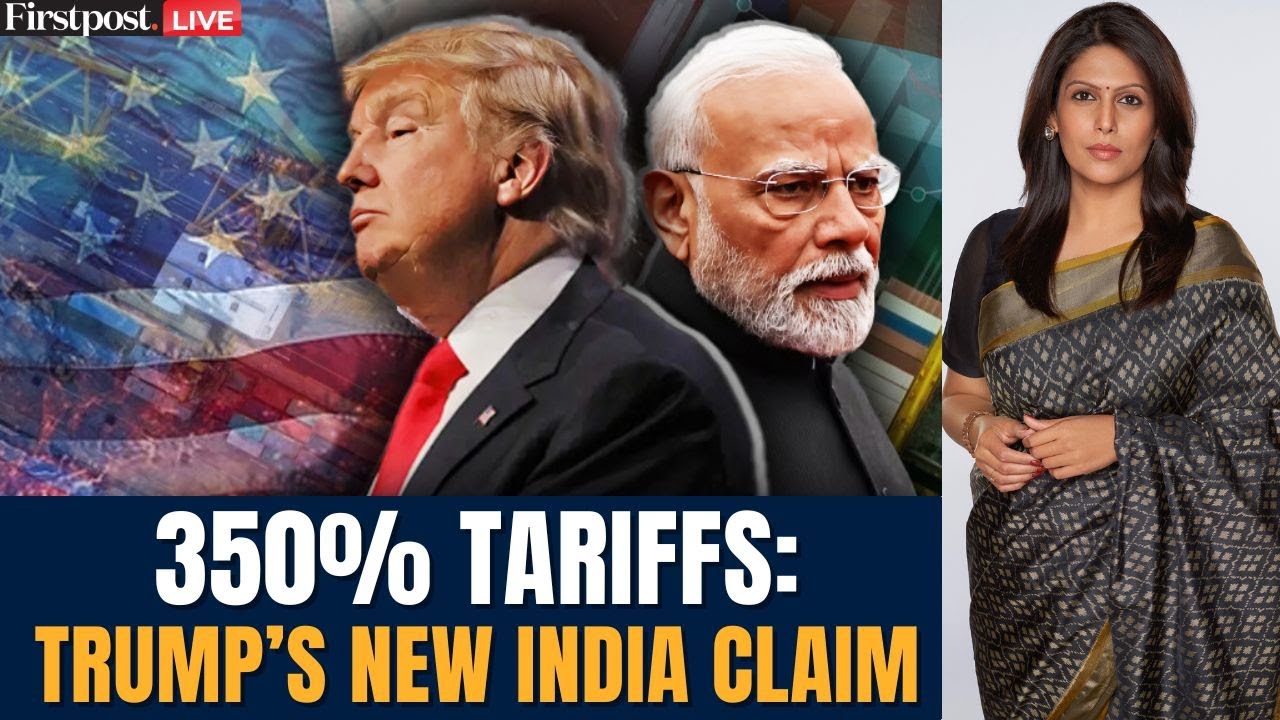 LIVE: Trump "Threatened" 350% Tariffs to End India-Pak Conflict | Vantage with Palki Sharma