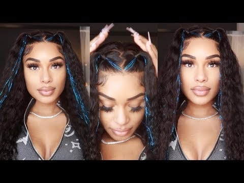 Deep Curly 360 Full Lace Human Hair Wigs Plucked Brazilian Virgin Hair