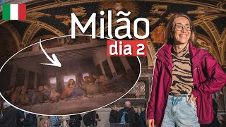 Vi A ÚLTIMA CEIA, de Leonardo da Vinci, AO VIVO 😱| O QUE FAZER EM MILÃO | Navigli + passeio de barco