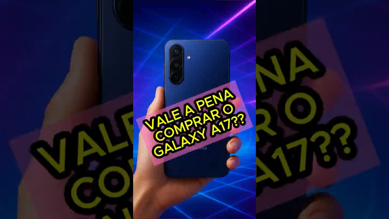 Miniatura da avaliação em vídeo de Smartphone Samsung Galaxy A17 256GB 8GB RAM 6.7 Polegadas