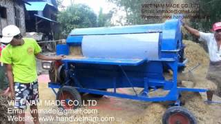 preview picture of video 'Viet Nam Made Co.,ltd - rice thresher machinery'