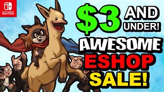 AWESOME Nintendo Switch EShop Sales AVAILABLE NOW! $3 AND UNDER HUGE SAVINGS | JUNE 6th to JUNE 22ND