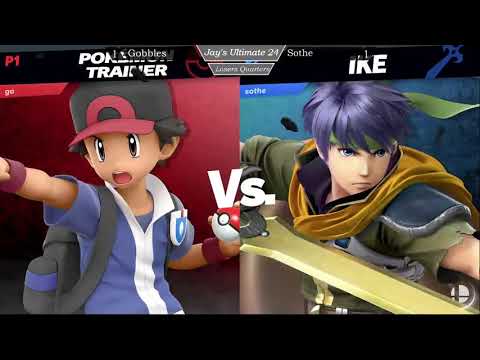 Jay's Ultimate 24 [Losers Quarters] - Gobbles vs Sothe