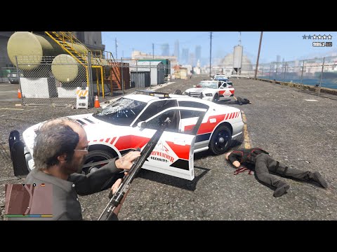 GTA V [R.D.E. 4.0.4 Expanded & Enhanced] - Merryweather Rampage + 10 Star Escape