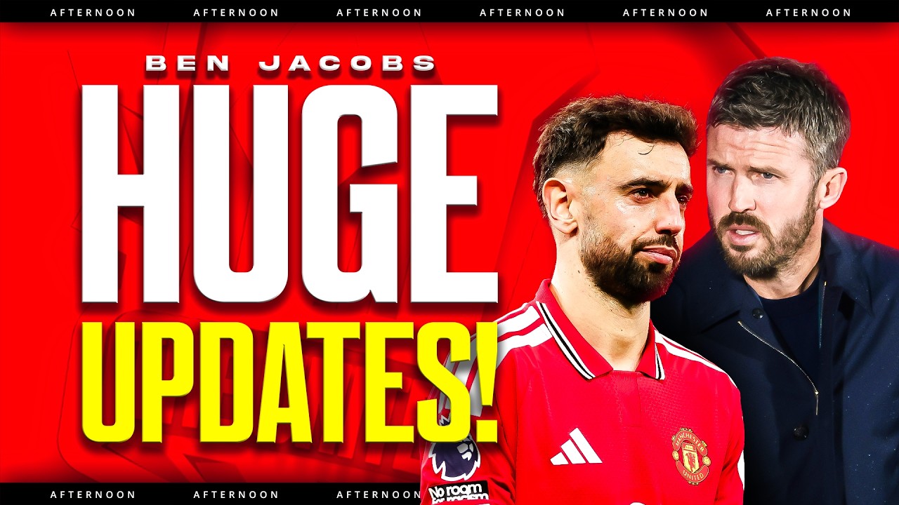 Carrick JOB Update! NEW Manager Search? Ben Jacobs Man United Transfer News