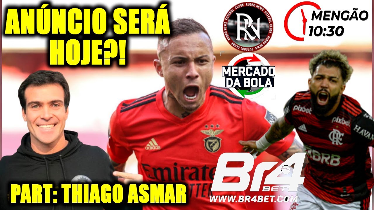 CEBOLINHA ACERTA HOJE COM O FLAMENGO! DIRIGENTE DO BENFICA JÁ ESTÁ NO RIO PRA FECHAR O NEGÓCIO!