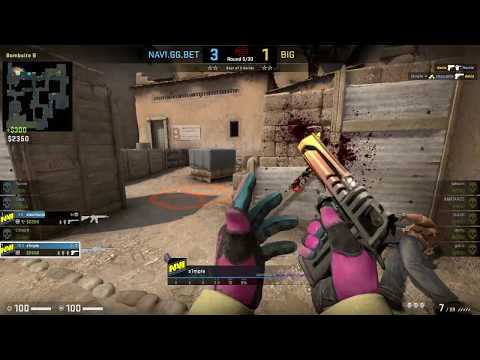 CS:GO POV Demo Na'Vi S1mple (25/12) vs BIG (de_dust2)
