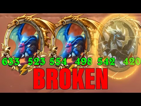After Years, They Finally Made Kalecgos Broken | Dogdog Hearthstone Battlegrounds
