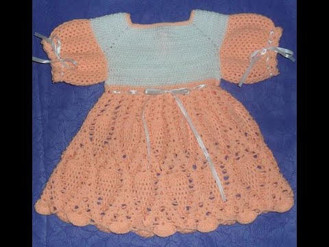 Crochet Patterns/ free/ crochet baby dress/ 4395