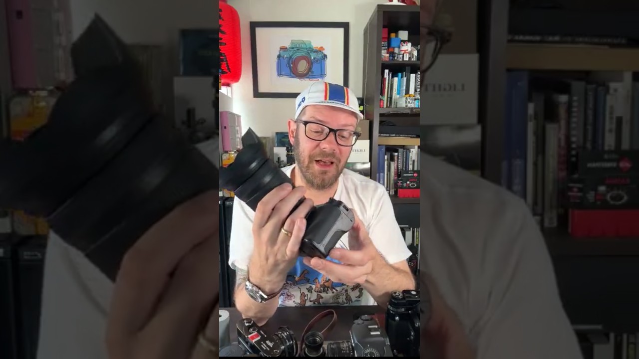 Shock as JCH handles a digital camera!