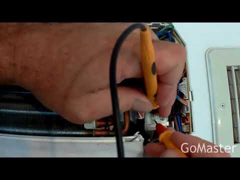 How to test and replace thermistors of split air conditioner...