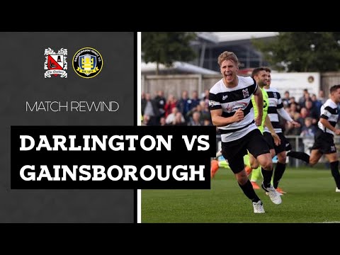 Darlington v Gainsborough Trinity | Match Rewind