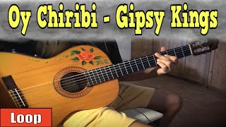 OY CHIRIBI - GIPSY KINGS meets gypsy guitar loop GUITAR COVER