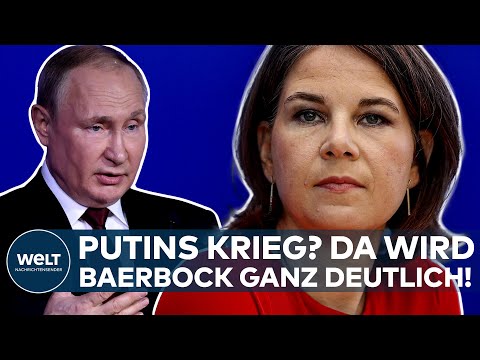 PUTINS KRIEG: "Russland nutzt Hunger ganz bewusst als Kriegswaffe!" Annalena Baerbock wird deutlich