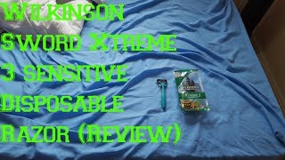 Wilkinson Sword Xtreme 3 sensitive Disposable Razor (Review)