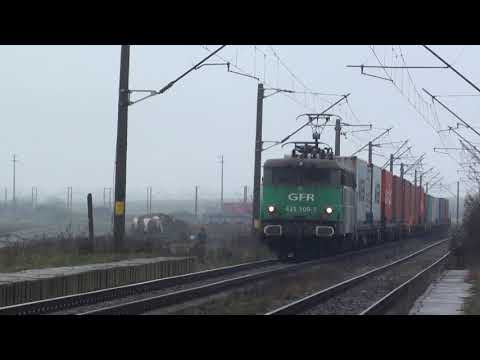 Tren Schweighofer express, trece prin Mogosesti hc. cu frantuJaful 425-109-2 - 12.12.2020