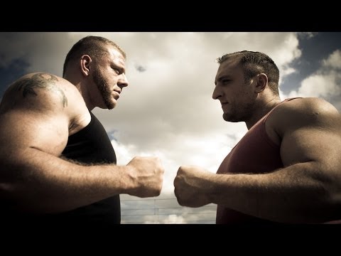 Strongman Battle Of The Giants - Germany VS Great Britain (eng sub)