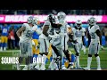Raiders' Week 4 Matchup vs. LA Chargers | Sounds of the Game | Las Vegas Raiders | NFL