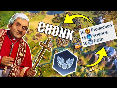 Civ 6 | These Chonky Districts Will Yield Me To Greatness! – (#2 Deity Papal States Civilization VI)
