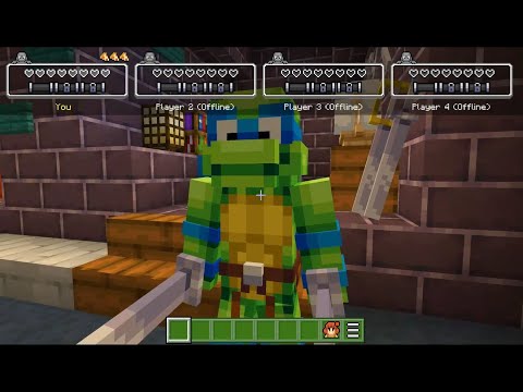 Minecraft Teenage Mutant Ninja Turtles DLC