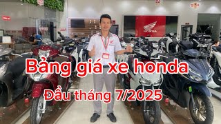 NEWEST HONDA CAR PRICE LIST IN EARLY JULY 2025 - DUCANH1005