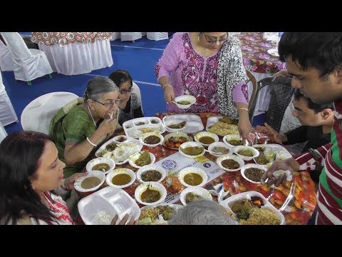 Kolkata Indian People Enjoying Food at Ahare Bangla Food Festival 2017 | Varieties Food Stall Part 2 Video