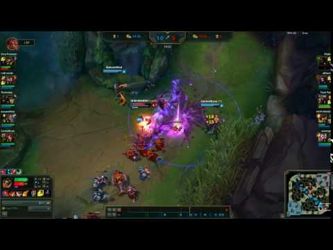 Deleted LOL   He didn't suspect a thing   Zyra Lucian vs Ziggs