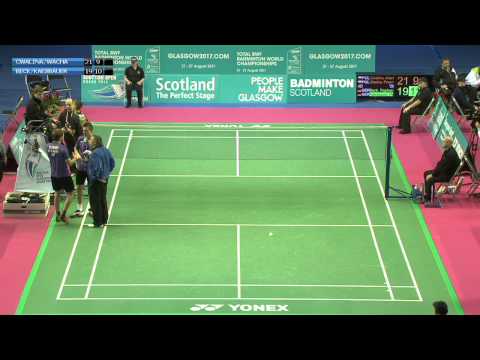 Badminton - Cwalina / Wacha vs Beck / Kaesbauer (MD, R16) - Scottish Open 2015