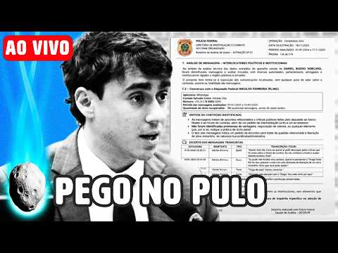 LIVE: NIKOLAS DIVULGOU LAUDO DE IA PARA TENTAR FUGIR DE VORCARO E OUTRAS NOTÍCIAS