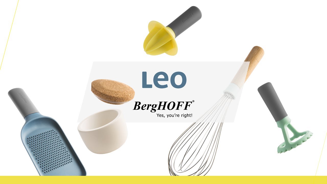 BergHOFF Presse-fruits Leo Line Jaune/Gris