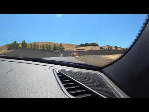 Porsche 911.1 GT3 chases GT3 Cup car around Sonoma Raceway