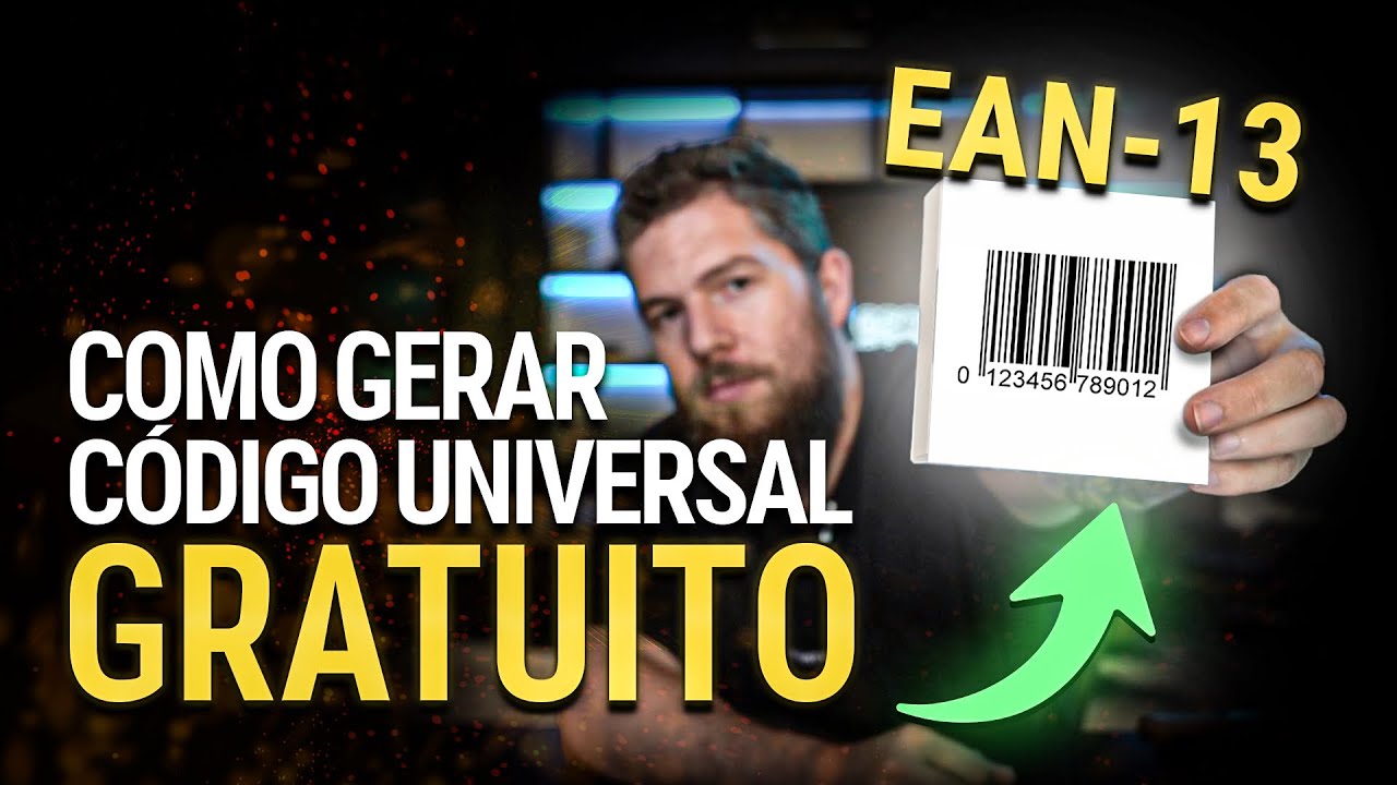 Como gerar código universal Ean-13 gratuito para Mercado Livre e marketplaces