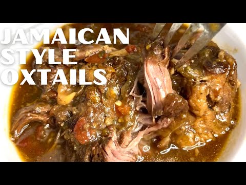 Jamaican Style Oxtails | Jamaican Oxtail Recipe | Oxtail Soup | Caribbean Oxtail Recipe