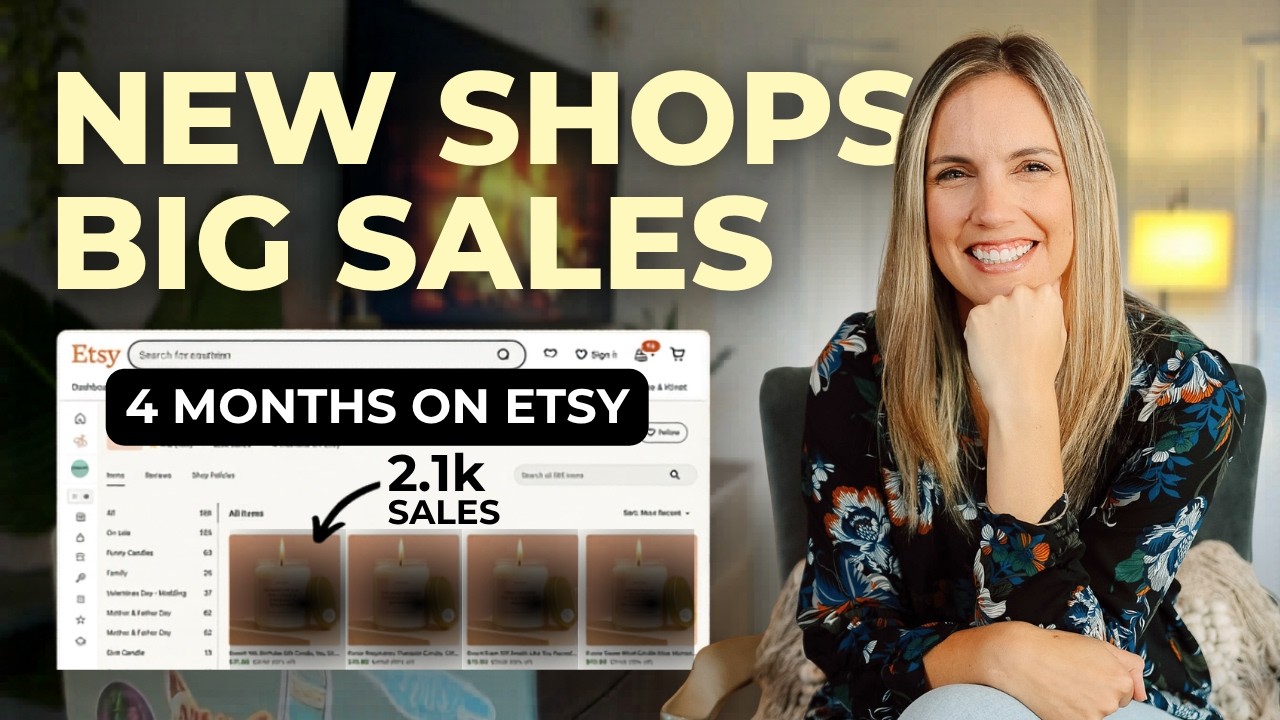 I Studied New Etsy Shops Making BIG Sales in 2026 — Here's What They're Doing
