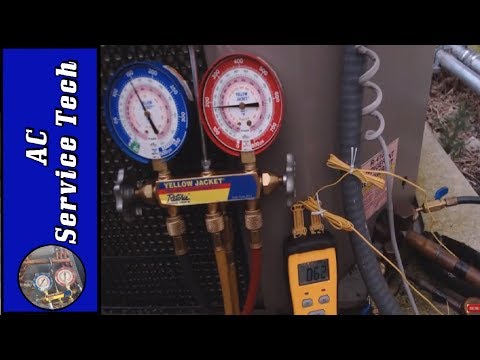 Refrigerant Charging Checking the R 22 Refrigerant Charge on AC Condensor Subcooling Method