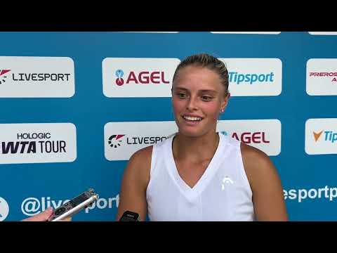 Barbora Palicová: Bylo to hodně emotivní, lidé mě vyhecovali | Livesport Prague Open 2025