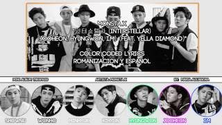 MONSTA X (몬스타엑스) "인터스텔라 (Interstellar) (Feat. Yella Diamond)" [COLOR CODED] [ROM|SUBESPAÑOL LYRICS]