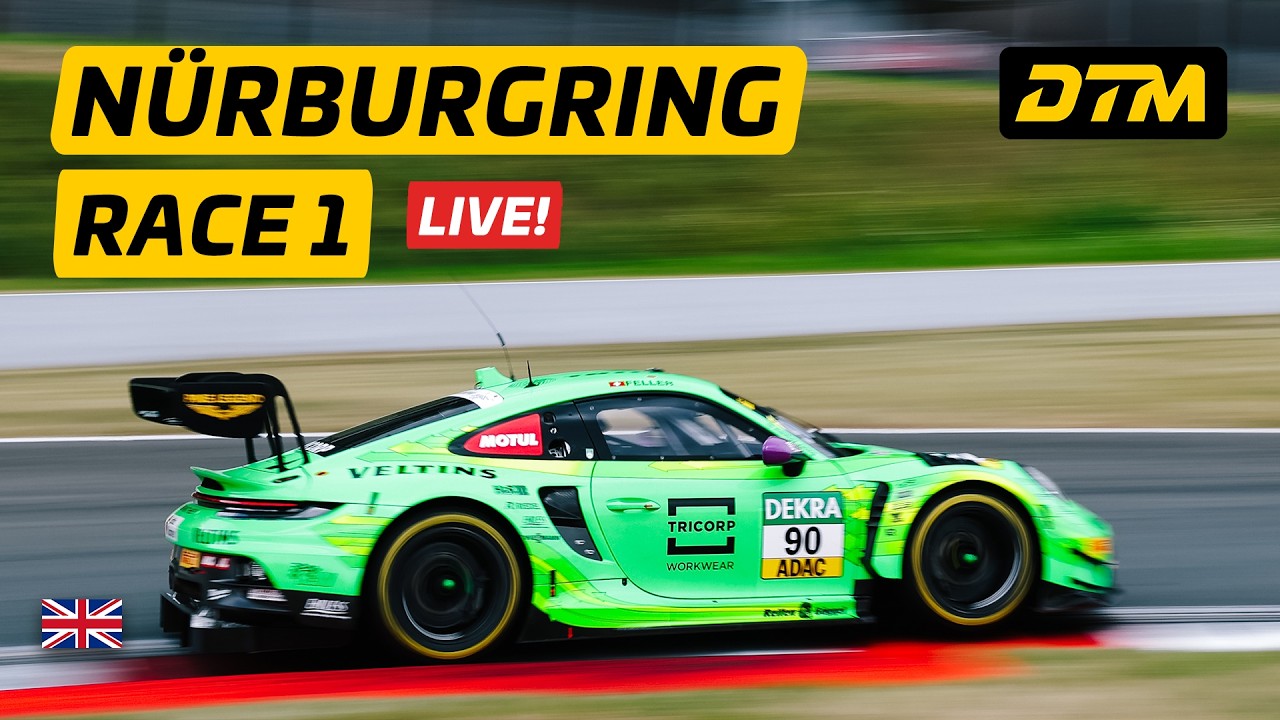 LIVE: DTM Nürburgring 2026 – Race 1 🏁🏆 | Saturday Feature Showdown! | DTM 2026