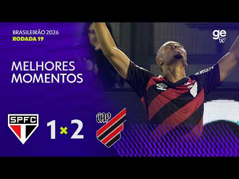 Gols e melhores lances de São Paulo x Athletico Paranaense