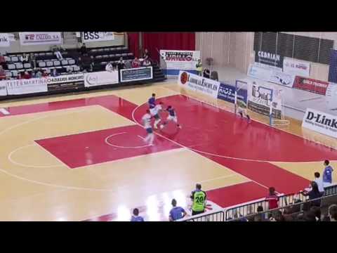 Gol Adri Ortego (5-0) Ríos Renovables Zaragoza - Bodegas Juan Gil Jumilla. 1Div, J11