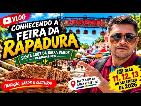 3. 🤫 Existe uma rapadura GIGANTE no Sertão de Pernambuco! Vem ver!