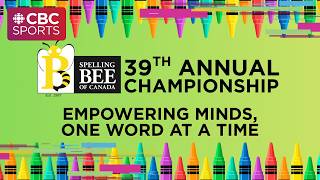 2026 Spelling Bee of Canada Championship: Junior Division | #CBCSports