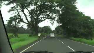 preview picture of video 'Mumbai Goa Highway NH17 near mahad'